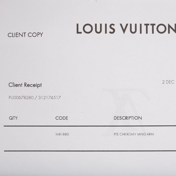 Authentic LOUIS VUITTON Monogram Canvas Romy Card Holder - Picture 9 of 9